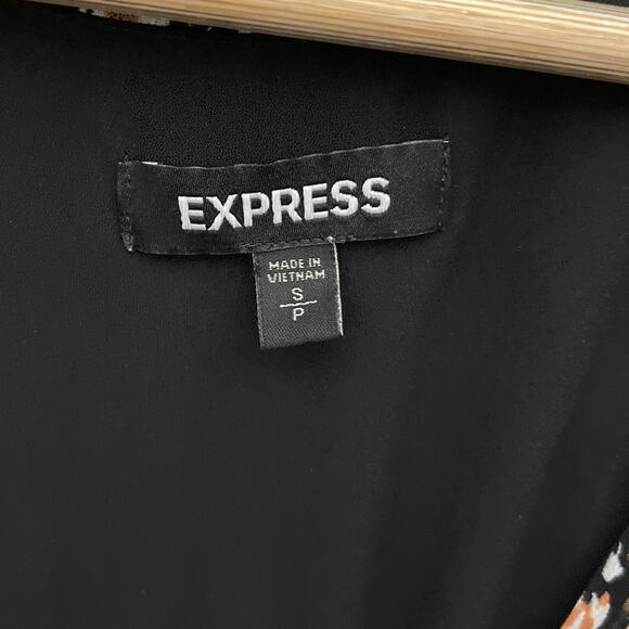 Express, Crop Top Flowy Blouse, Women’s Size Small - Picture 3 of 6